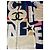 Foulard Chanel in seta blu a pois con logo CC - vista 7