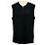 Jersey de cashmere sin mangas negro Akris con cremallera frontal