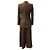 Traje de lana pied-de-poule marrón Dolce & Gabbana Castaño - vista 3