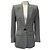 The Kooples Black / White Houndstooth Blazer Schwarz