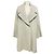Max Mara Atelier mittellanger Mantel aus Kaschmir und Wolle in Hellgrau