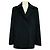 Giacca Jil Sander in lana, angora e cashgora nera