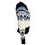 Jersey corto de punto Fairisle Alexander McQueen Black / Ivory / Blue Multicolor - vista 2