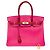 Hermès mala HERMES Birkin 30 em Couro Rosa - 103991