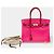 Hermès mala HERMES Birkin 30 em Couro Rosa - 103991 - vista 2