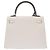 Hermès HERMES Kelly 25 Tasche aus grauem Leder - 103981 - Ansicht 4