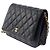 Saco CHANEL Wallet on Chain em Couro Preto - 103982 - vista 4
