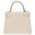 Hermès Bolsa HERMES Kelly 25 em Couro Branco - 103993 - vista 4