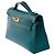 Hermès HERMES Kelly Mini Tasche aus grünem Leder - 104000 - Ansicht 5