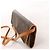 Slender Louis Vuitton Pochette Twin GM Monogram Canvas Crossbody Bag in Brown M51852 Beige - vista 3