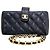 Chanel Timeless Matelasse Caviar Münz-Kartenetui Schwarz