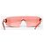 Óculos de sol máscara shield Dior by Galliano SS04 ‘Millenium’ Ruthenium Wrap Vermelho - vista 5
