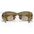 Gafas de sol Prada 2000s ‘SPR60I’ con strass y máscara shield Dorado - vista 5