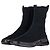 Stivali Biker Astro Moto in neoprene con punta quadrata e gambale medio Prada AW99 Nero