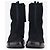 Stivali Biker Astro Moto in neoprene con punta quadrata e gambale medio Prada AW99 Nero - vista 5