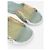 Dior by Galliano SS04 ‘Surf’ transparente Gummisandalen Slides Blau - Ansicht 8