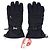 Gants de ski Prada 2000s ‘Techno’ avec boucle Wind Stopper Noir