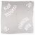 Dior by Galliano SS02 Chiffon Halstuch mit ‘Gothic’ Logo Grau - Ansicht 2