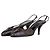 Décolleté Slingback con punta quadrata e cristalli Gucci by Tom Ford SS98 Nero
