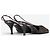 Décolleté Slingback con punta quadrata e cristalli Gucci by Tom Ford SS98 Nero - vista 2
