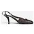 Décolleté Slingback con punta quadrata e cristalli Gucci by Tom Ford SS98 Nero - vista 5