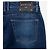 Balmain Dark Wash Biker Denim Jeans Blue - view 5