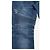 Balmain Dark Wash Biker Denim Jeans Blue - view 3