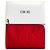 Dior Rotes Canvas Etui CD Logo