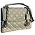 Michael Kors Borsa Trapuntata in Pelle Grigia Grigio