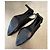 Chanel Slingback-Pumps aus schwarzem Leder und Lackleder - Ansicht 5