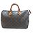 Louis Vuitton Speedy 35 Monogram Handtasche Braun Monogramm