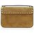Valentino Garavani Bolsa crossbody Rockstud small em camurça Bege - vista 3