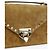 Valentino Garavani Bolsa crossbody Rockstud small em camurça Bege - vista 4