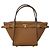 Tod's Mini bolso de compras de cuero Castaño