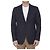 Tonello Single-breasted wool jacket Blue