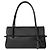 Mala Jacquemus Long Turismo em couro preto
