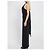 Solace London Demi Maxi Kleid Schwarz - Ansicht 3