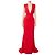 Abito maxi Althea rosso Solace London