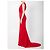 Abito maxi Althea rosso Solace London - vista 3