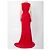 Abito maxi Althea rosso Solace London - vista 4