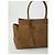 Tod's Bolso Tote mediano de piel martillada Castaño - vista 4
