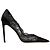 Jimmy Choo Brigitte 100 Pumps aus Spitze und Satin Schwarz