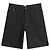 Casablanca Laser monogram denim shorts Black
