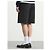 Casablanca Laser monogram denim shorts Black - view 2