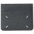 Maison Martin Margiela Small leather cardholder Black