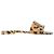 Dolce & Gabbana Leo Leo Print Gummischlappen braun