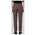 Sutton New York Stretch-Canvas-Hose in Kaffeebraun - Ansicht 3
