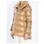 Herno Plumífero ligero con cuello de ecofur Beige - vista 2