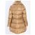 Herno Plumífero ligero con cuello de ecofur Beige - vista 4