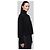 Loulou de Saison Schwarzer Jonah Rollkragenpullover - Ansicht 2